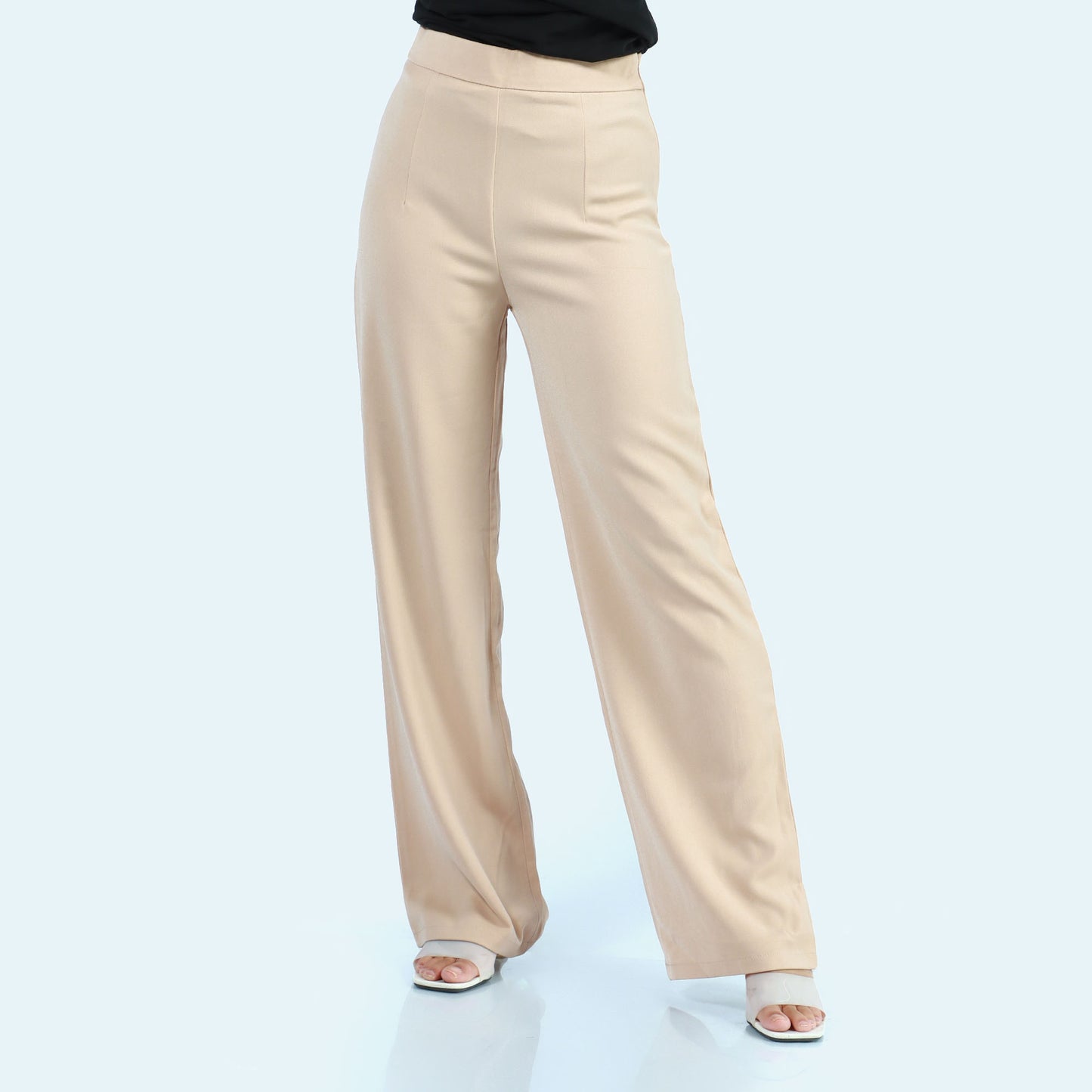 High-Rise Straight Fit Formal Pant