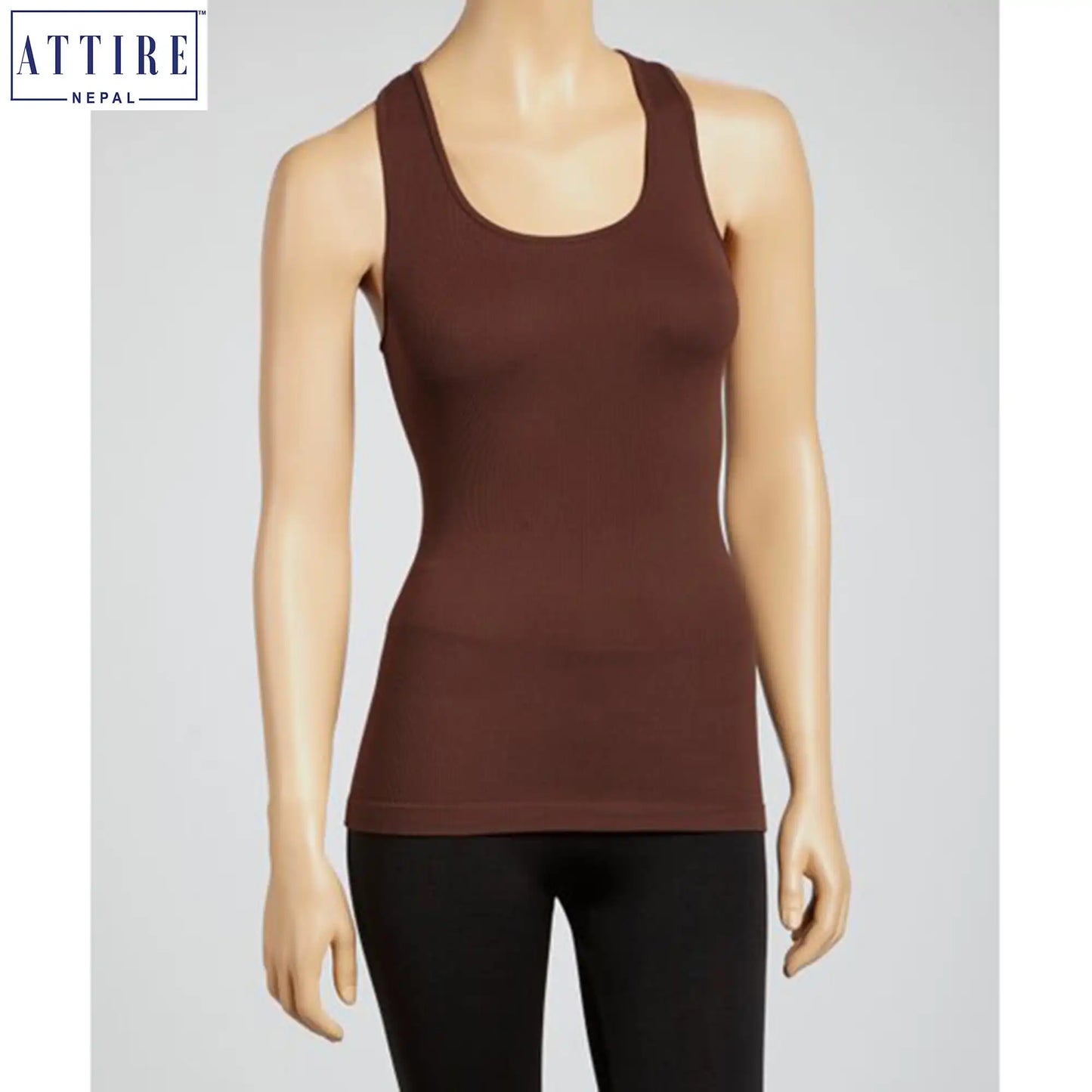 Brown Solid Camisole For Women (SD-05)
