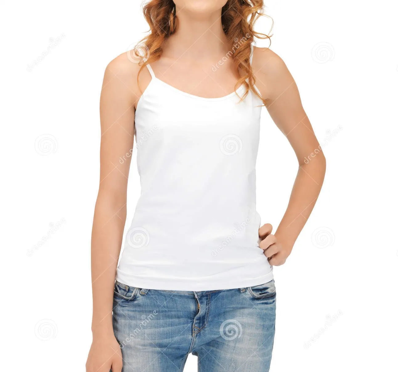 White Solid Camisole For Women (SD-06)
