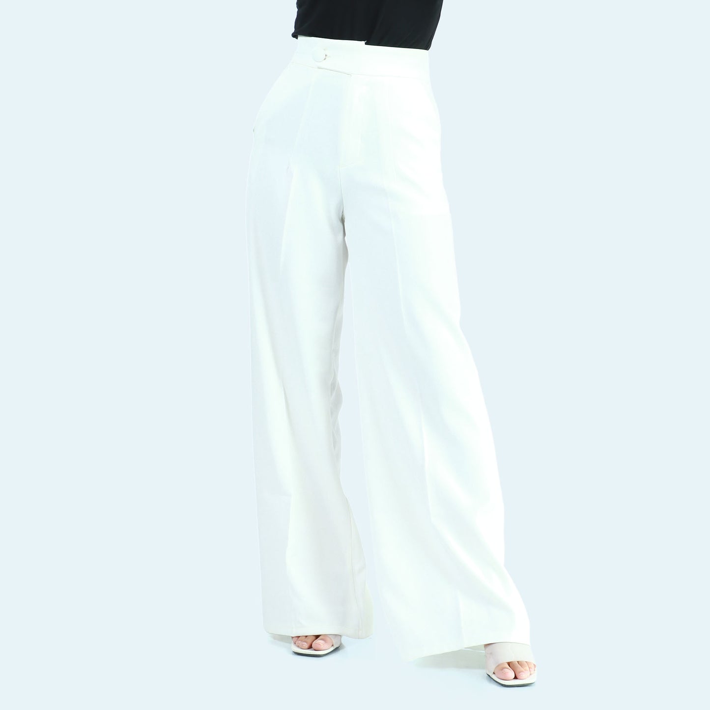 High-Rise Straight Fit Formal Pant