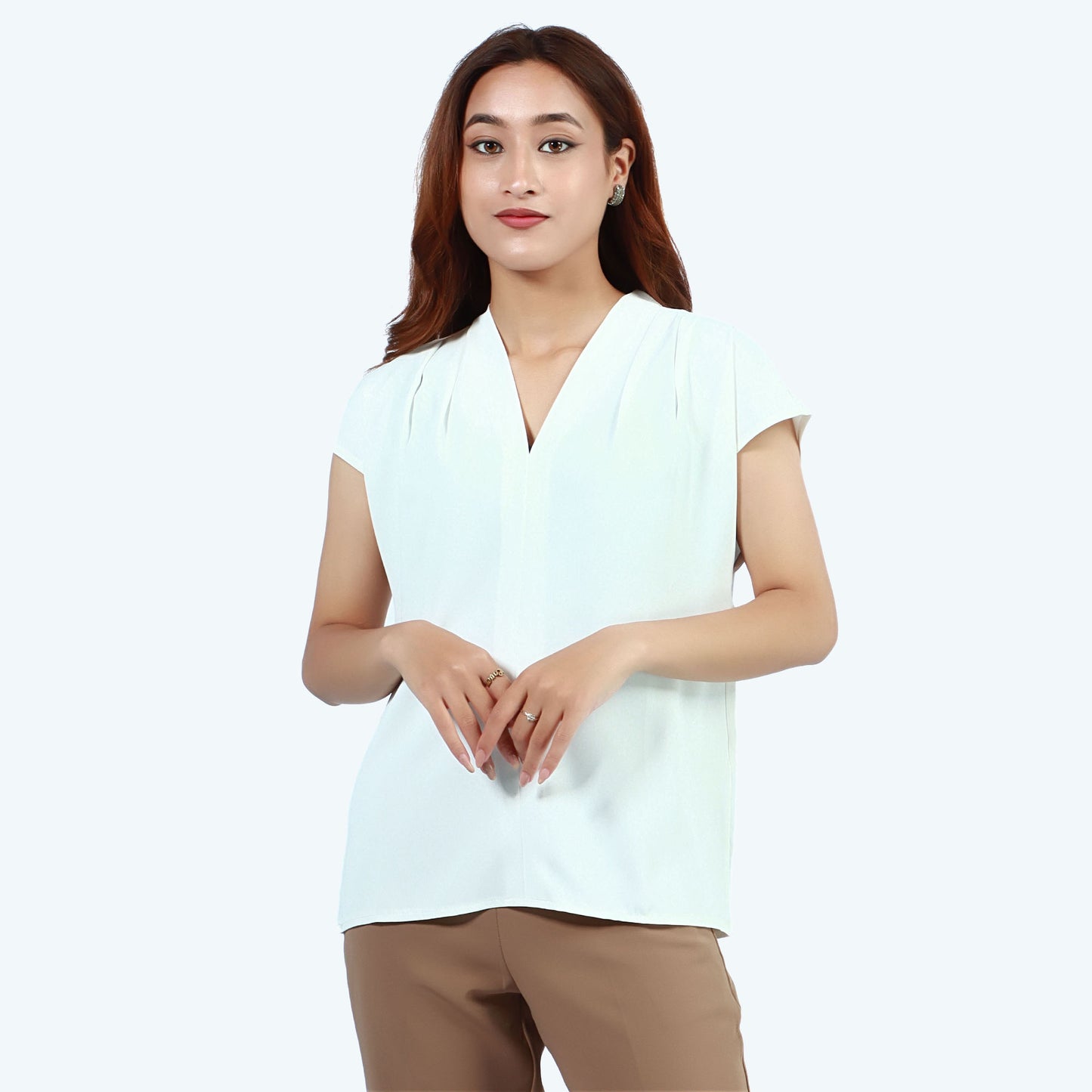 Cap Sleeve Semi Formal T-shirt