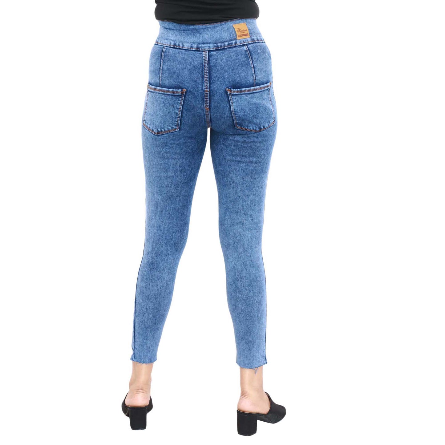 Blue Wash Skinny Slim Jeans (P-799)