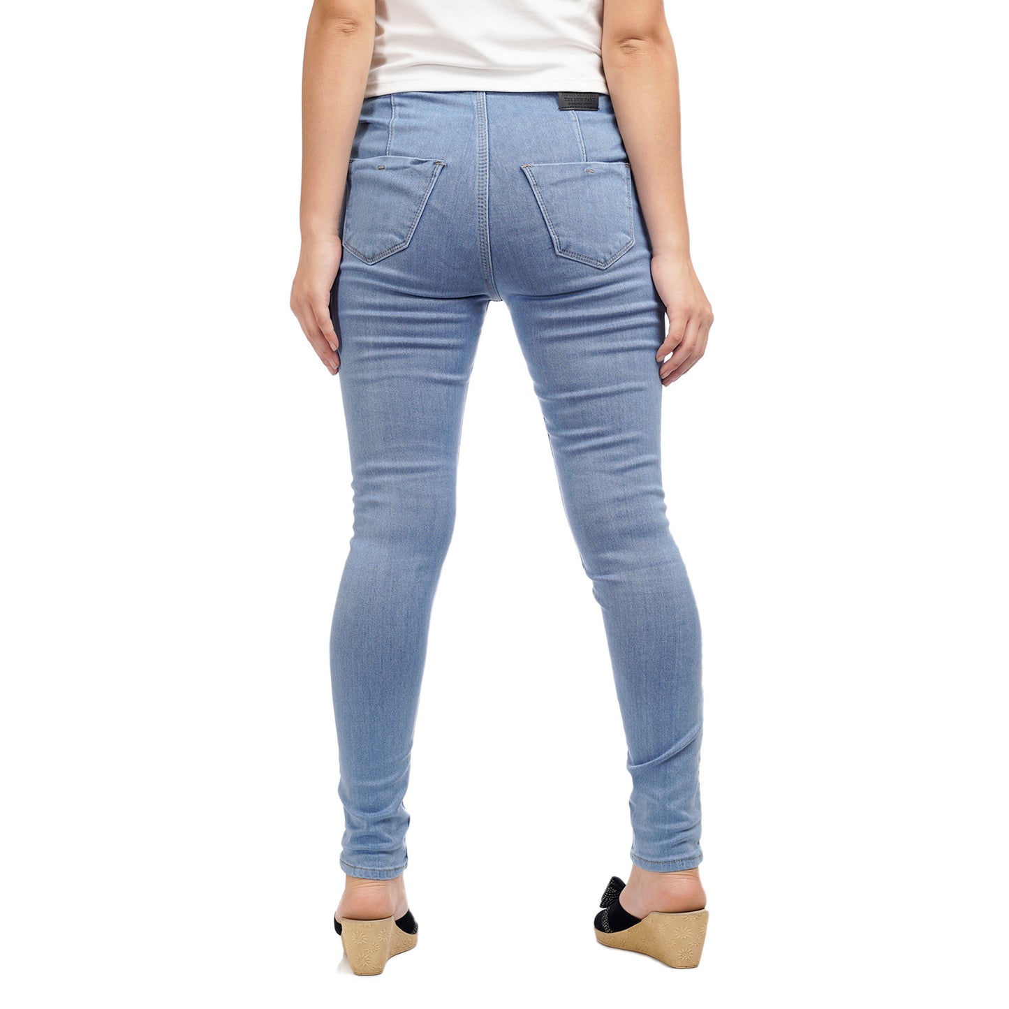 Blue High Rise Premium Stretchable Jeans