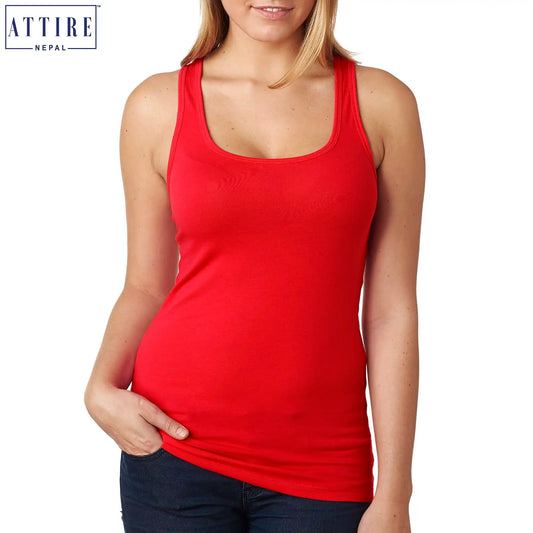 Red Solid Camisole For Women (SD-05)