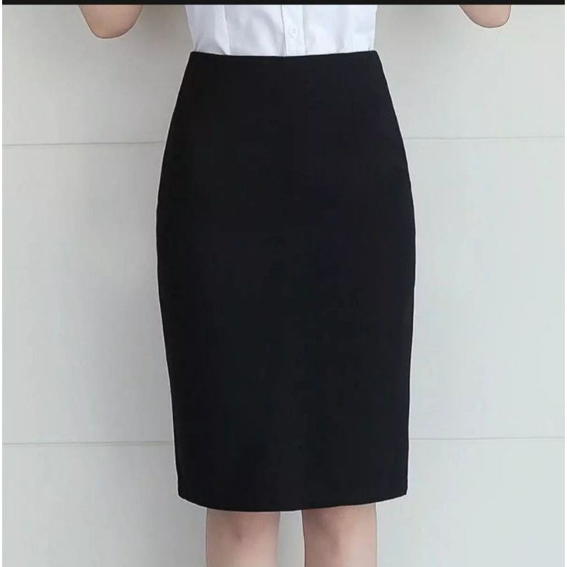 Black Classic Pencil Formal Skirt(SK-11)